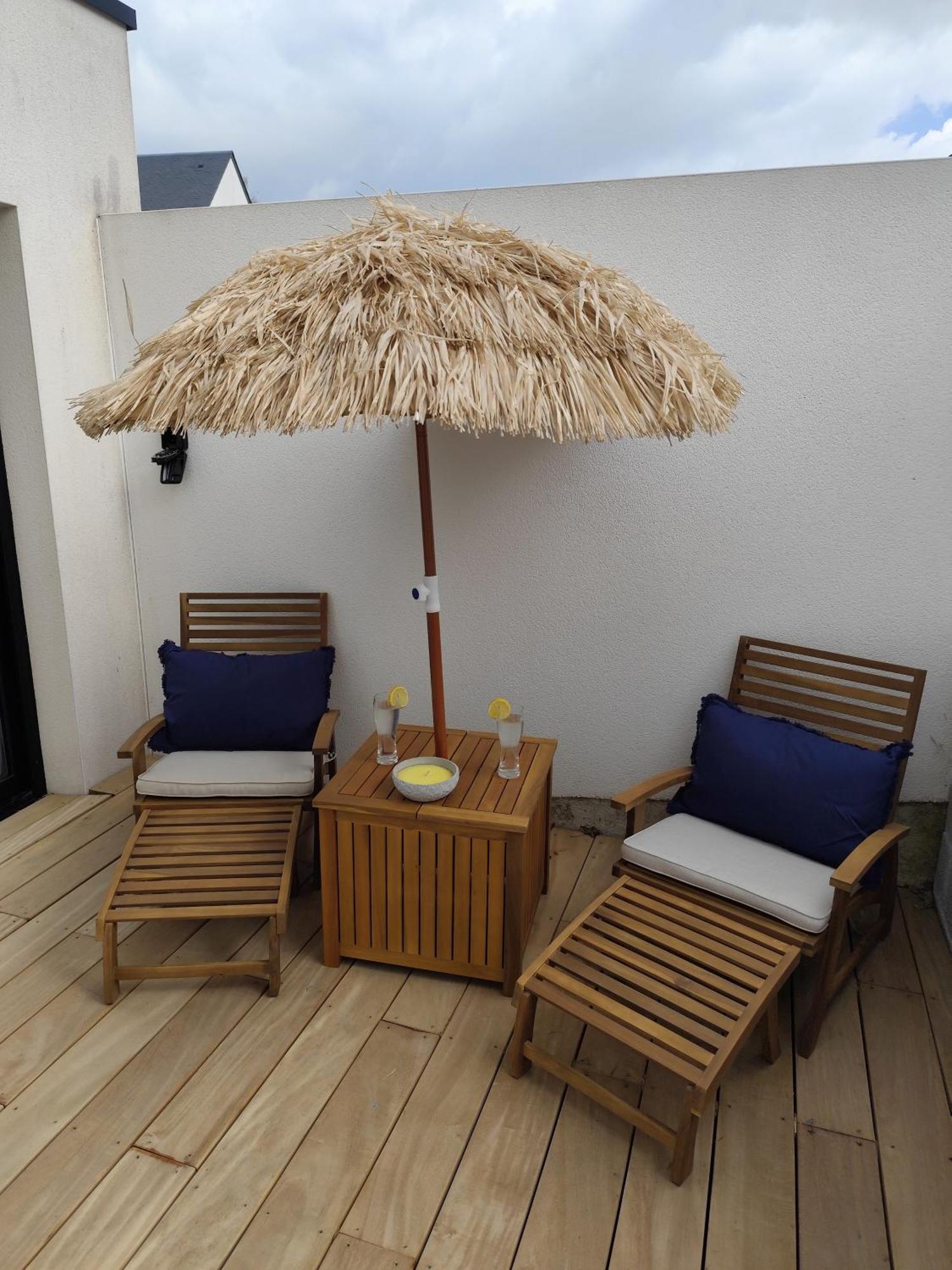 Ferienwohnung La Pause Bretonne Quéven Exterior foto