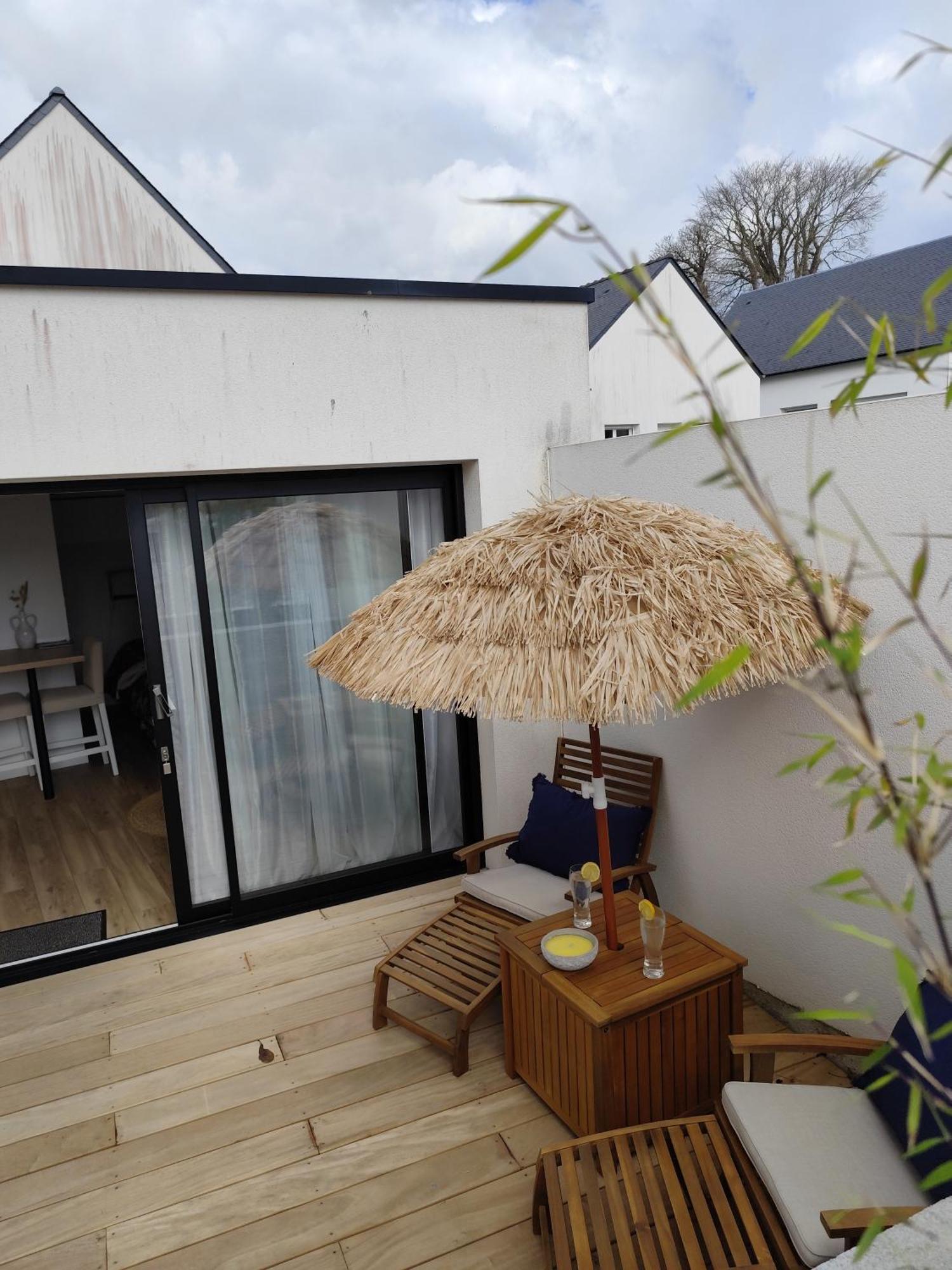 Ferienwohnung La Pause Bretonne Quéven Exterior foto